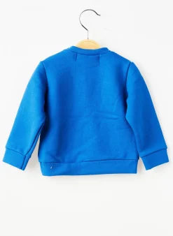 Sweat-shirt Trente Trois Bleu Manches Longues