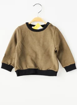 Sweat-shirt Trente Trois Vert Manches Longues