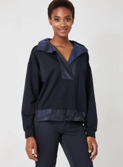 Sweat-shirt Tuzzi Bleu Manches Longues