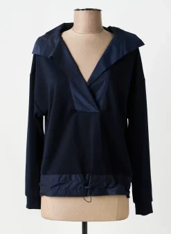 Sweat-shirt Tuzzi Bleu Manches Longues