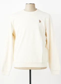 Sweat-shirt U.s. Polo Assn Beige Manches Longues