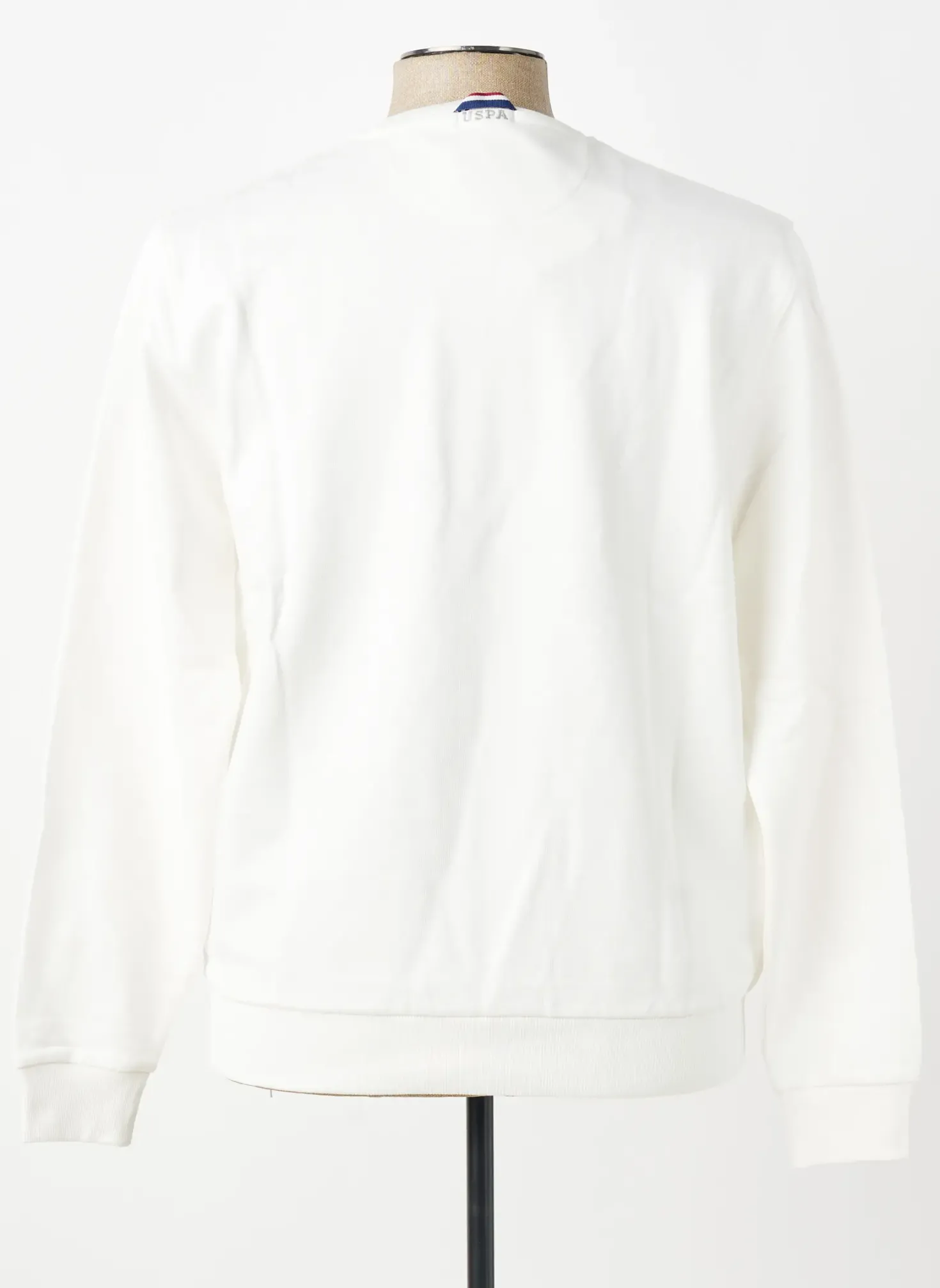 Sweat-shirt U.s. Polo Assn Blanc Manches Longues