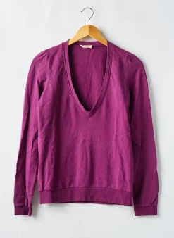 Sweat-shirt Vanessa Bruno Violet Manches Longues