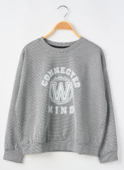 Sweat-shirt Way (way Are You) By Ikks Noir Manches Longues