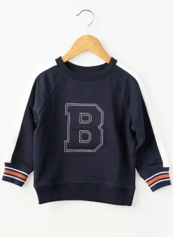 Sweat-shirt Zy Bleu Manches Longues