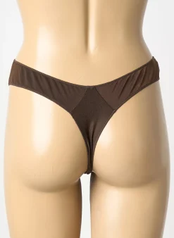 Tanga Allumette Marron