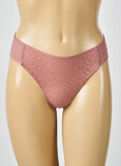 Tanga Femilet Marron