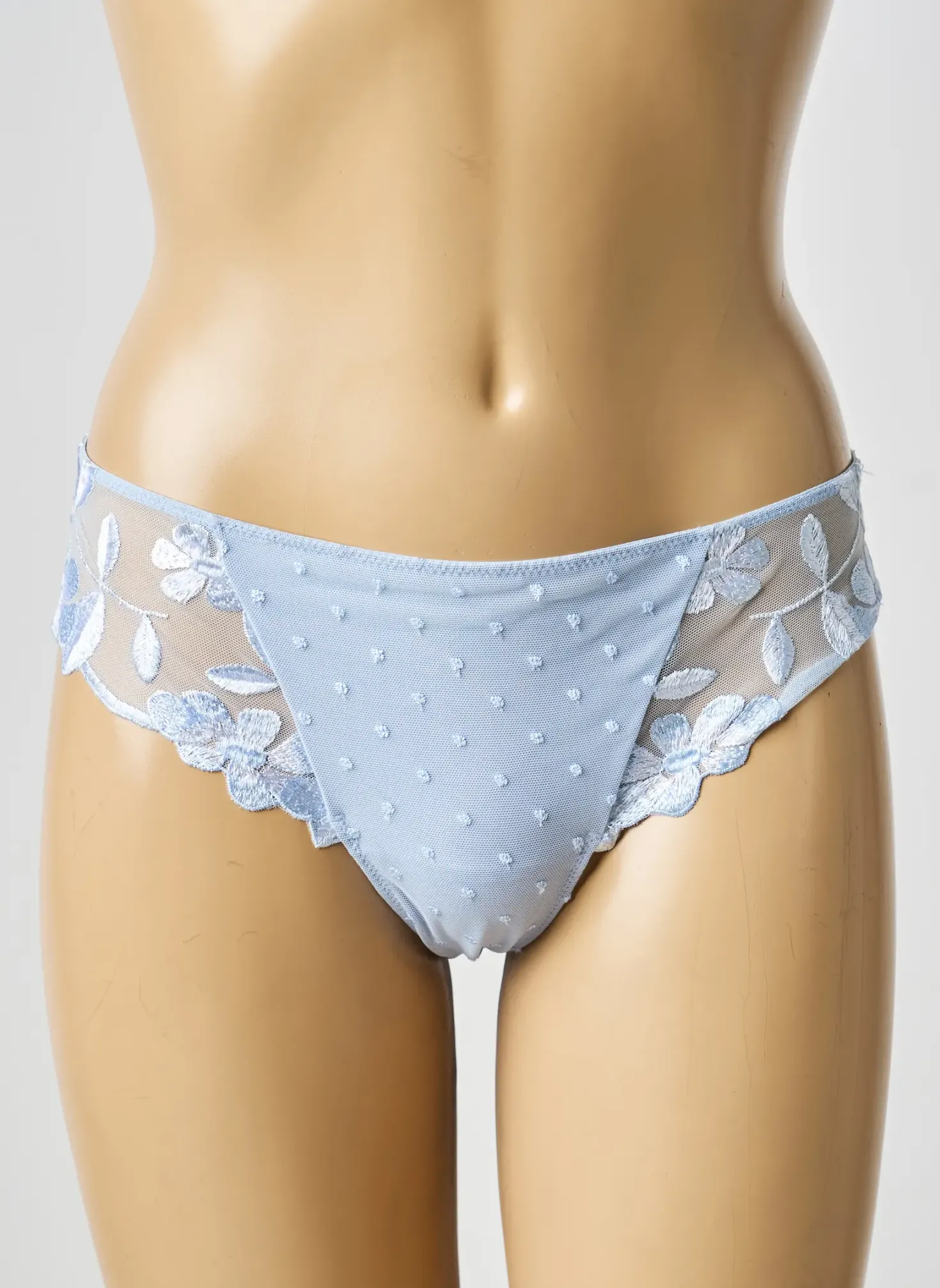 Tanga Marie Jo Bleu