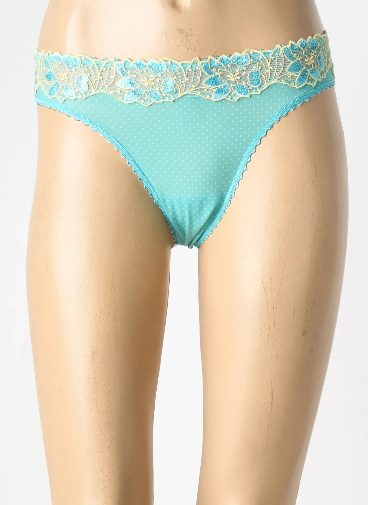 Tanga Marie Jo Bleu