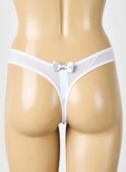 Tanga Passionata Blanc