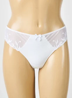Tanga Simone Perele Blanc