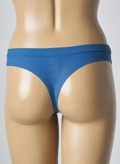 Tanga Simone Perele Bleu