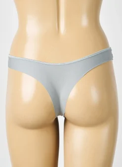 Tanga Simone Perele Gris