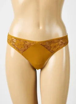 Tanga Simone Perele Jaune