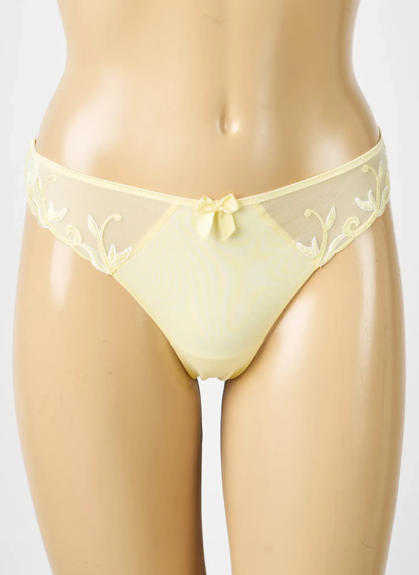 Tanga Simone Perele Jaune