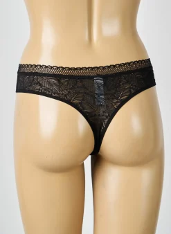 Tanga Simone Perele Noir