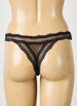 Tanga Simone Perele Noir