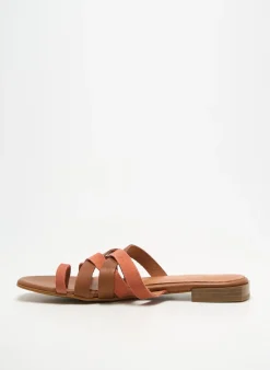 Tongs Bella Storia Rose Talon Plat Jusqu'à 3cm
