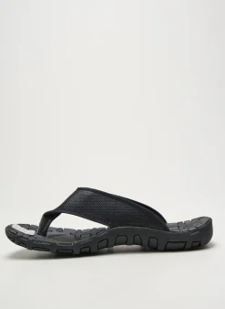 Tongs Energie Noir Bout Ouvert