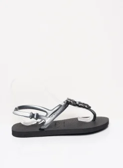Tongs Havaianas Gris Talon Plat Jusqu'à 3cm