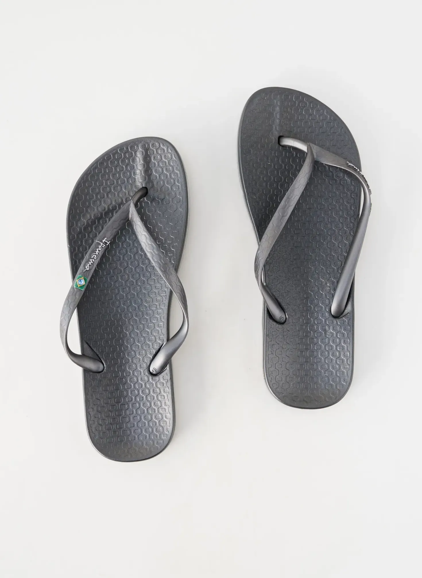 Tongs Ipanema Argent Bout Ouvert