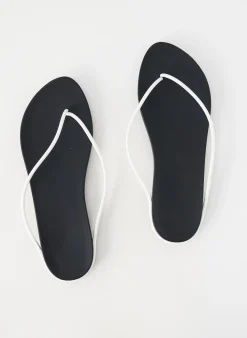 Tongs Ipanema Blanc Talon Plat Jusqu'à 3cm