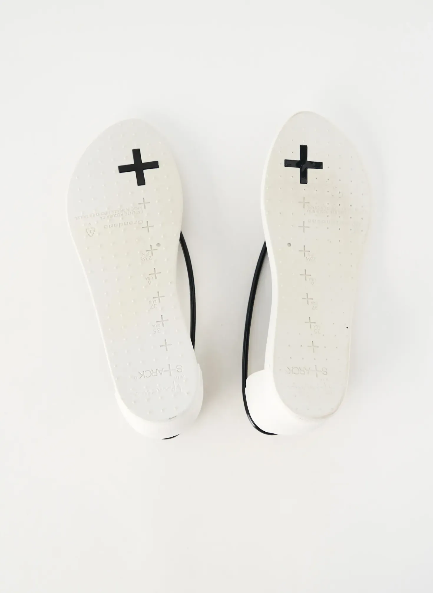 Tongs Ipanema Blanc Talon Plat Jusqu'à 3cm