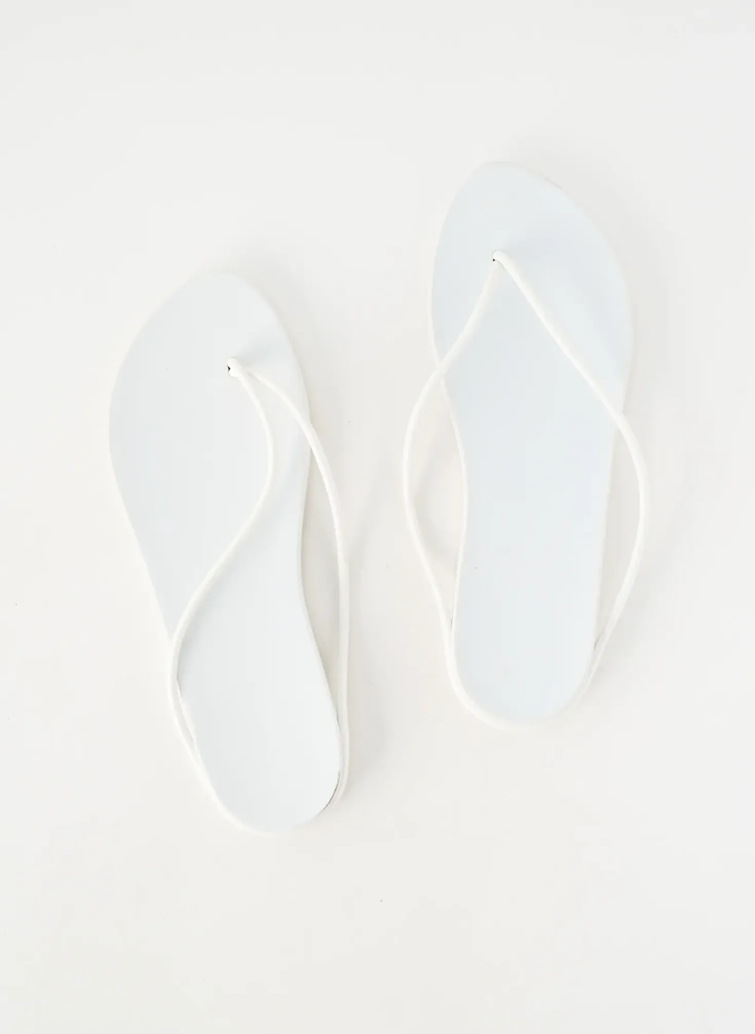Tongs Ipanema Blanc Talon Plat Jusqu'à 3cm