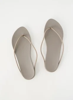 Tongs Ipanema Gris Talon Plat Jusqu'à 3cm
