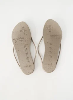 Tongs Ipanema Gris Talon Plat Jusqu'à 3cm