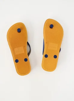 Tongs Ipanema Jaune Talon Plat Jusqu'à 3cm