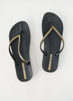 Tongs Ipanema Or Talon Plat Jusqu'à 3cm