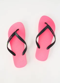 Tongs Ipanema Rose Talon Plat Jusqu'à 3cm