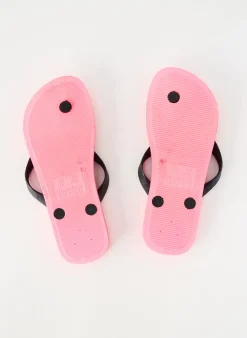 Tongs Ipanema Rose Talon Plat Jusqu'à 3cm