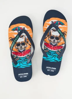 Tongs Jack & Jones Bleu