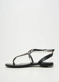 Tongs Lpb Les Petites Bombes Argent Talon Plat Jusqu'à 3cm