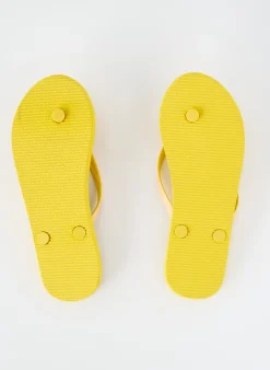 Tongs Only Jaune