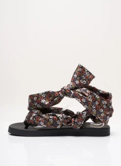 Tongs The Holy Beach Orange Talon Plat Jusqu'à 3cm