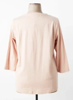 Top Ciso Rose Manches 3/4