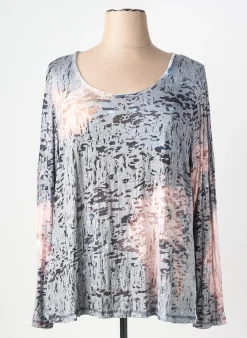 Top Co2 Gris Manches Longues
