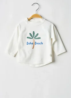 Top De Bain Lässig Blanc