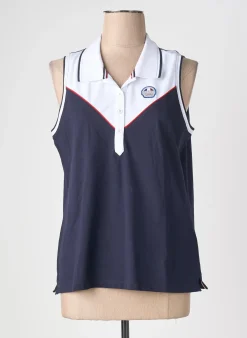 Top Delahaye Bleu Sans Manche