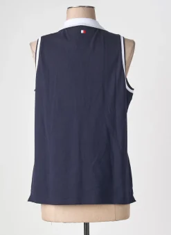 Top Delahaye Bleu Sans Manche