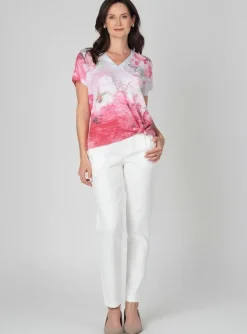 Top Gerry Weber Rose Manches Courtes