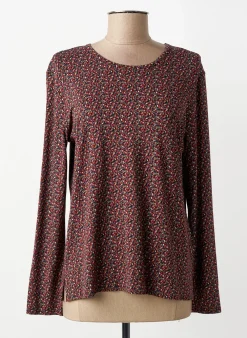 Top Gevana Noir Manches Longues
