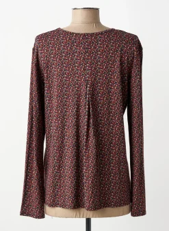 Top Gevana Noir Manches Longues