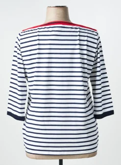Top Joy Of Life Bleu Manches Longues
