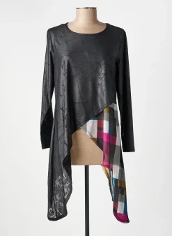 Top Kozan Noir Manches Longues