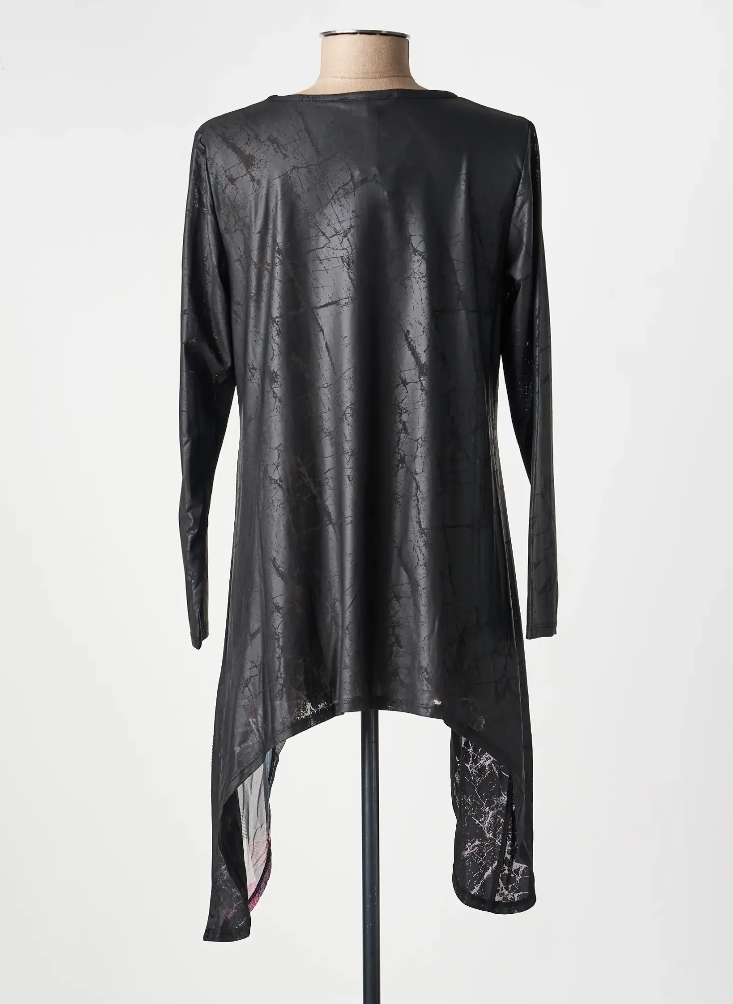 Top Kozan Noir Manches Longues
