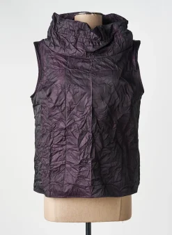 Top Kozan Violet Sans Manche